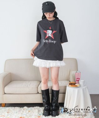 WEGO 【ベティ・ブープ/ユニセックス着用ITEM/SMLサイズ展開】キャラクターズグラフィックT4（SS） 柄1