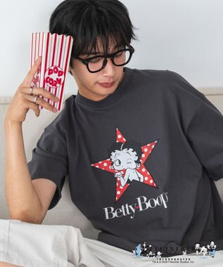 WEGO 【ベティ・ブープ/ユニセックス着用ITEM/SMLサイズ展開】キャラクターズグラフィックT4（SS） 柄1