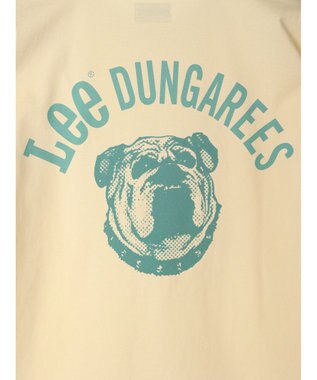 earth music&ecology Ｌｅｅ×ｅ．ｍ．ａ．ｅ　ＢＵＬＬＤＯＧ　ＰＲＩＮＴ　ＴＥＥ Cream