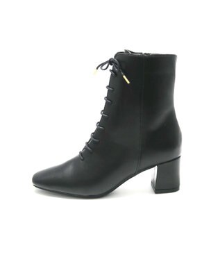 BONTRE 【MIONOTIS/ミオノティス】レースアップヒールブーツ/707B ブラック