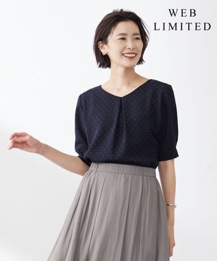 J.PRESS LADIES 【WEB限定】レイヤード カットソー ネイビー系5