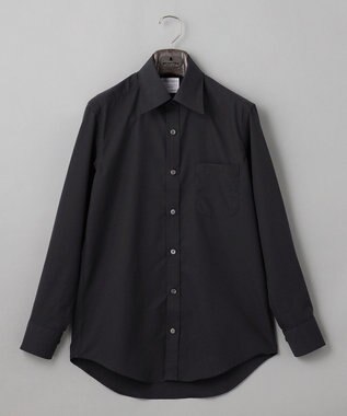 GOTAIRIKU 【形態安定】PREMIUMPLEATS_レギュラーカラー 通年ドレスシャツ ブラック系