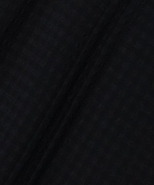 J.PRESS LADIES S シアーブロックチェック フレア スカート ネイビー系