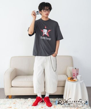 WEGO 【ベティ・ブープ/ユニセックス着用ITEM/SMLサイズ展開】キャラクターズグラフィックT4（SS） 柄1