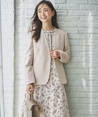 ANY SIS 【セットアップ対応】褒めらレディカラーレス ジャケット アイボリー