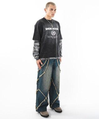 WEGO 【ユニセックス着用ITEM】ブリーチエンブレムロゴT（SS） スミクロ