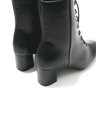 BONTRE 【MIONOTIS/ミオノティス】レースアップヒールブーツ/707B ブラック