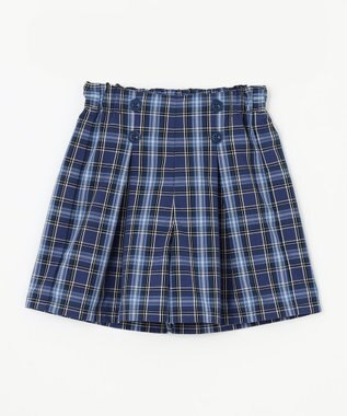 組曲 KIDS 【110-140㎝】チェック ショートパンツ ネイビー系5