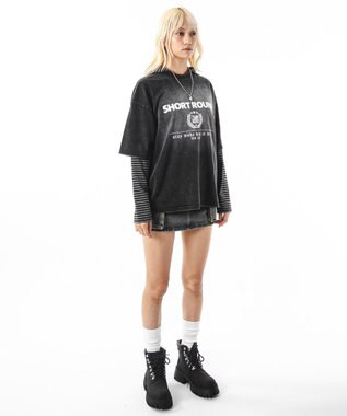 WEGO 【ユニセックス着用ITEM】ブリーチエンブレムロゴT（SS） スミクロ