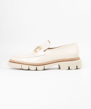 BONTRE 【LucaGrossi/ルカグロッシ】厚底ビットローファー/K670M-UA アイボリー