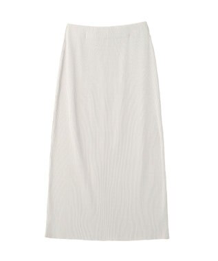 AMERICAN HOLIC 針抜きリブタイトスカート Light Gray