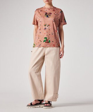 Paul Smith Keepsake プリント Tシャツ コーラル