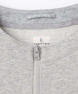 組曲 KIDS 【150-170㎝】3Way アウター サックス×グレー