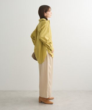 Green Parks ソフトコーデュロイシャツ Yellow