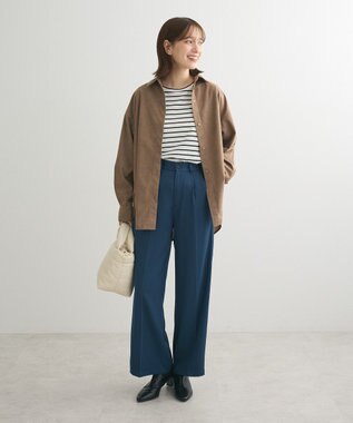 Green Parks ソフトコーデュロイシャツ Yellow