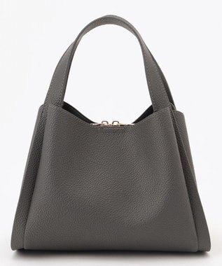 LA BAGAGERIE ソフトシュリンク2WAYハンドバッグ small ダークグレー