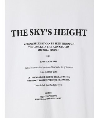 AMERICAN HOLIC 前後ロゴノースリーブカットプルオーバー Off White