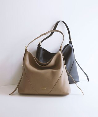 TOPKAPI 【TREASURE TOPKAPI】シュリンクレザー ワンハンドル 2way ショルダー バッグ