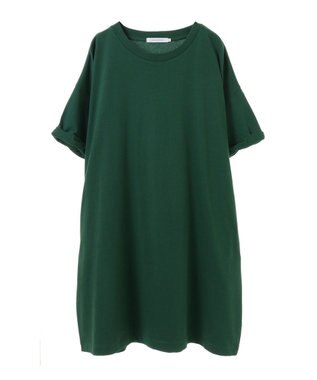AMERICAN HOLIC 袖ロールアップカットチュニック Green