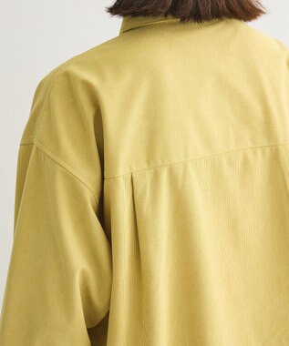 Green Parks ソフトコーデュロイシャツ Yellow