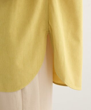 Green Parks ソフトコーデュロイシャツ Yellow