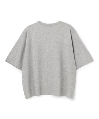 UNFILO ブライトヤーンニット ハーフスリーブ グレー