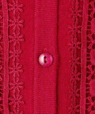 TOCCA LACE STREAM カーディガン ローズ系