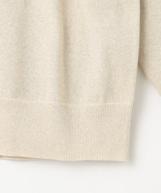 組曲 【WEB限定・2SET】ラメ入りアンサンブルニット シャンパンゴールド系