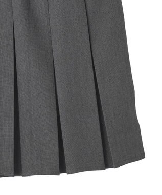 Green Parks ■ＷＩＴＨ　ＫＵＲＵＭＩ．Ｎ　プリーツミディスカート Charcoal Gray
