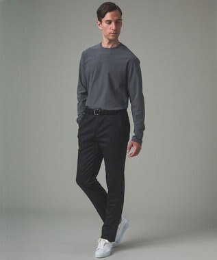 GOTAIRIKU セットアップ対応【2WAYストレッチ/シワになりにくい】T/W ジャージーパンツ_千鳥柄 グレー系8