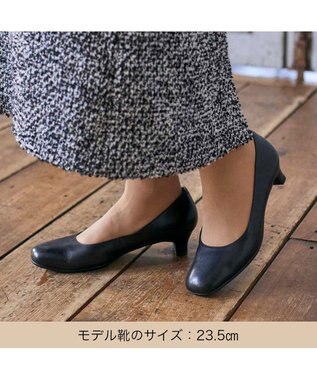 ing <ing>【3.5cmヒール】ブラックパンプス ブラック