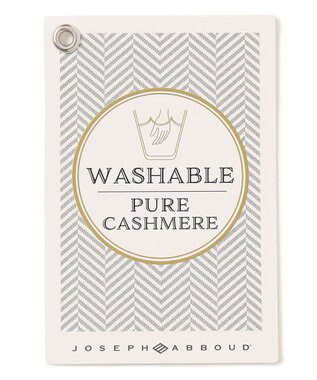 JOSEPH ABBOUD MOUNTAIN 【SPACE／UNISEX】ピュアカシミアアンダイド タートルネック ベージュ系