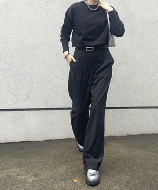 Green Parks ２ＷＡＹ　ショート丈カーディガン Black