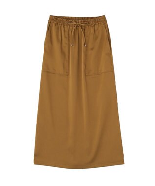 AMERICAN HOLIC 【マルチ機能】サテンベイカースカート Camel
