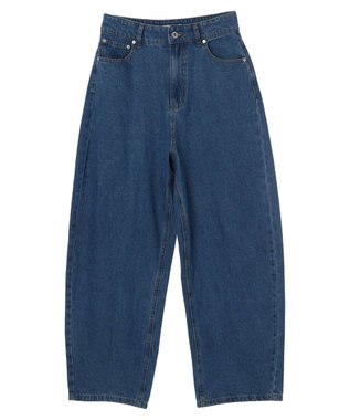 earth music&ecology デニムエッグパンツ Indigo