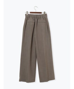 Te chichi 2タックワイドパンツ【AOYAMA FASHION ASSOCIATION × Te chichi】 モカ