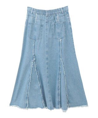 Green Parks ・ＳＵＧＡＲ　ＳＰＯＯＮ　デニムマーメイドスカート Indigo