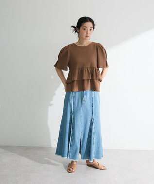 Green Parks ・ＳＵＧＡＲ　ＳＰＯＯＮ　デニムマーメイドスカート Indigo