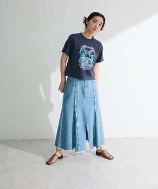 Green Parks ・ＳＵＧＡＲ　ＳＰＯＯＮ　デニムマーメイドスカート Indigo