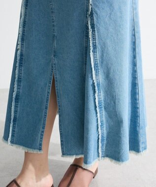 Green Parks ・ＳＵＧＡＲ　ＳＰＯＯＮ　デニムマーメイドスカート Indigo