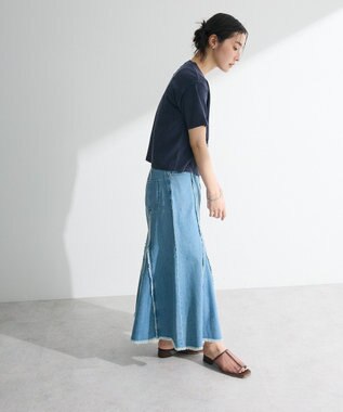 Green Parks ・ＳＵＧＡＲ　ＳＰＯＯＮ　デニムマーメイドスカート Indigo