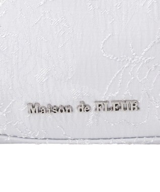 Maison de FLEUR ブルーマニアボリュームリボン２ＷａｙトートＭバッグ Light Blue