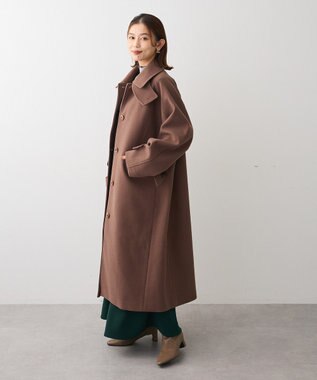 Green Parks ２ＷＡＹステンカラーロングコート Mocha