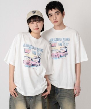 WEGO 【ユニセックス着用ITEM/SMLXLサイズ展開】アソートグラフィックT（SS） 柄34