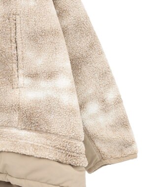 Green Parks スタンドボアジャケット Beige