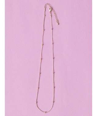 AMERICAN HOLIC ボールスリムチェーンネックレス Gold