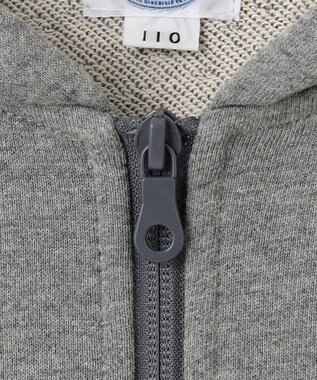 J.PRESS KIDS 【110-130cm】ロゴ入り パーカー ライトグレー系