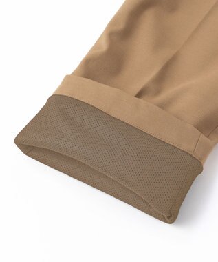 UNFILO MENS ウールライク ワイドパンツ ブラウン