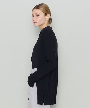 JOSEPH 【洗える】シルクコットン　カーディガン Black