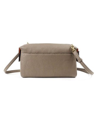 PELLE BORSA シンプルショルダーポシェット Reinette レネット 4717 トープ